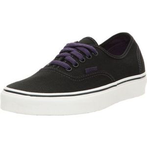 Vans Authentic Unisex sneakers voor volwassenen, zwart/violet, 37 EU