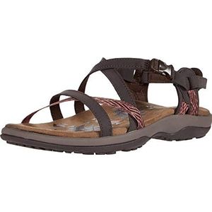 Skechers Vrouwen Strappy Slingback, Chocolade, 42 EU