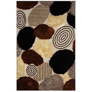 Homemania Bedrukt tapijt Caos 1, bedrukt, meerkleurig, polyamide, 80 x 200 cm