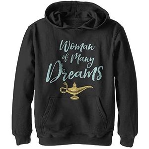 Disney jongens Aladdin Live Action - Written in The Stars Hoodie T-Shirt Zwart L