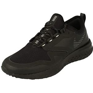 Nike WMNS Odyssey React 2 Shield hardloopschoenen voor dames, Zwart Zwart Metallic Zilver, 36.5 EU