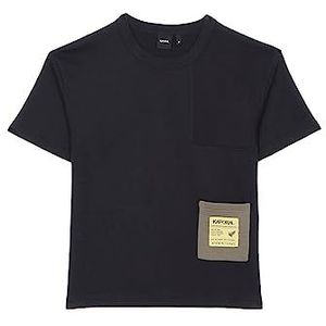 Kaporal Piery T-shirt voor jongens, Marine., 8 Jaren