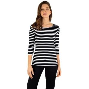 Armor Lux Guérande Heritage matrozen,dik katoen, Rich Navy/Wit, 34