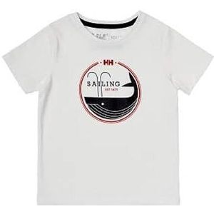 Helly Hansen Graphic Qd T-shirt, wit, 8