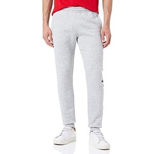 Champion Authentic Pants Maxi-Logo Trainingsbroek voor heren, Grijs Melange, S