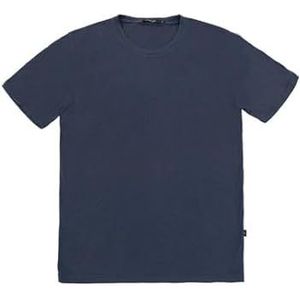 GIANNI LUPO Heren T-shirt van katoen GL963F-S24, Diep blauw, S