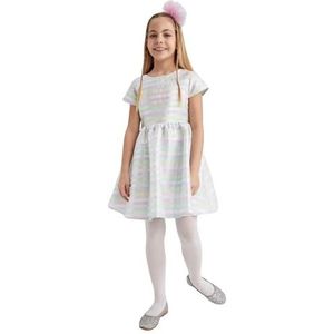DeFacto Meisjesjurk, roze, 5-6 Jaren