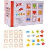 Goki Tast Memo - Geheugenspel voor kinderen vanaf 3 jaar - 32 delen
