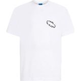 KARL LAGERFELD - Regular Multi Ring Tee - T-shirt - Wit