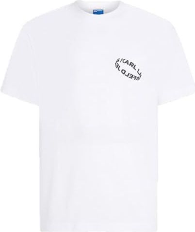 KARL LAGERFELD - Regular Multi Ring Tee - T-shirt - Wit