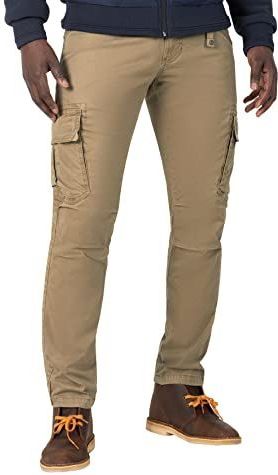 Timezone Regular Bentz vrijetijdsbroek voor heren, Timber Beige, 33W / 32L