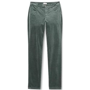 s.Oliver Cord-broek voor dames, relaxed fit groen, 38, groen, 38W x 32L