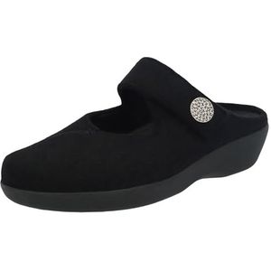 Berkemann Palina Pantoffels voor dames, zwart, 35,5 EU, zwart, 35.5 EU