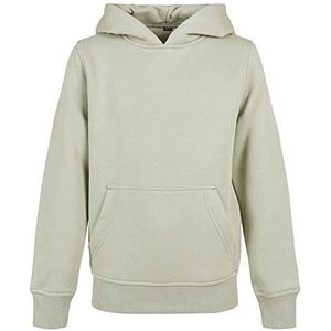 Build Your Brand - Basic Hoodie - Kids - Geborstelde Fleece - 300 g/m²