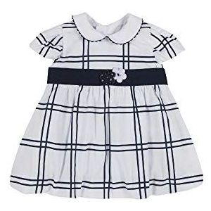 Chicco Jurk met korte mouwen voor meisjes. - blauw - 62