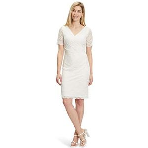 Vera Mont Vera Mont Dames 4684/4180 jurk, off-white, 46, gebroken wit, 46