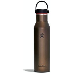 Hydro Flask Unisex – lichtgewicht standaard drinkfles voor volwassenen, obsidiaan, 621 ml