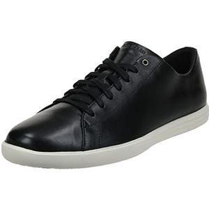 Cole Haan Grand Crosscourt II Sneakers voor heren, zwart, wit, 42.5 EU Breed