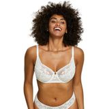 SANS COMPLEXE - Suzie - Omsluitende Beugel-BH - Ivoor - Kant Materiaal