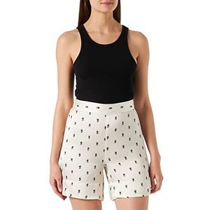 Part Two Petruskapw Sho Shorts Relaxed Fit dames, Neutral Graphic Print, 36
