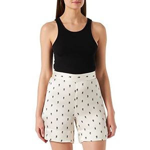 Part Two Petruskapw Sho Shorts Relaxed Fit dames, Neutral Graphic Print, 42