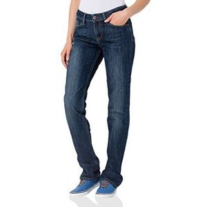 Cross Jeans dames jeans N 487-007 / Rose Straight Fit (rechte broek) hoge band