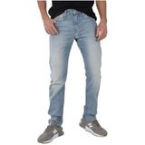 LEVI'S - 502™ - Rechte Regular Taper Jeans - Blauw - Katoen