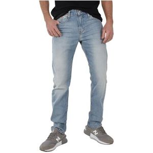 LEVI'S - 502™ - Rechte Regular Taper Jeans - Blauw - Katoen