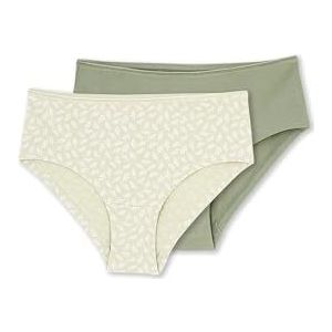 Dagi Dames Multi Colour 2 Pack Regular Waist Hipster, Multi Color, XXL