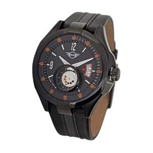 Mini Unisex Adult Analoog Klassiek Quartz Horloge met Lederen Band MINI161004