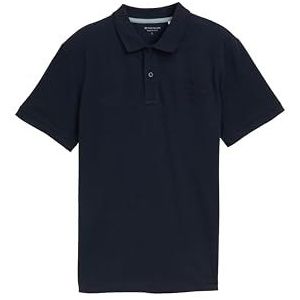 TOM TAILOR Poloshirt voor heren, 10668 - Sky Captain Blue, XXL
