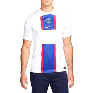 Nike PSG T-Shirt White/Old Royal/White XXL