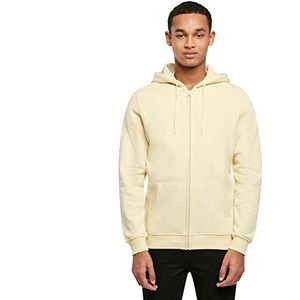 Build Your Brand sweatshirt met capuchon heren, geel, zacht, XL