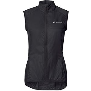 VAUDE Matera Air Vest, ultralicht windvest voor dames, waterafstotend vest voor racefiets, winddicht sportvest, reflecterend
