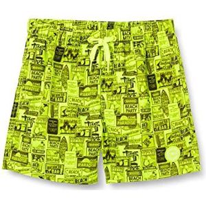 CMP 30R9284, kinderkostuum, geel fluo/zwart, 140