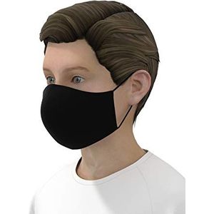 AVANTEX 3-pack AVANTEX katoenen community masker 141034200-999-H zwart