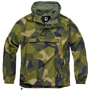 Brandit heren zomer windbreaker Brandit zomer windbreaker , Swedish Camo, 3XL