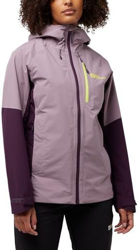 Jack Wolfskin - Eagle Peak 2L - Damesjas - Waterbestendig - Verstelbare Capuchon, 3 Zakken