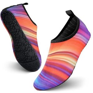 JOTO Waterschoenen voor dames, heren en kinderen, uniseks, badschoenen, strandschoenen, sneldrogend, aquaschoenen, zwemschoenen, surfschoenen, blotevoetenschoenen