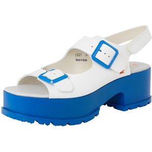 ART 1821 Manchester damessandalen, Nappa, wit, blauw, 39 EU