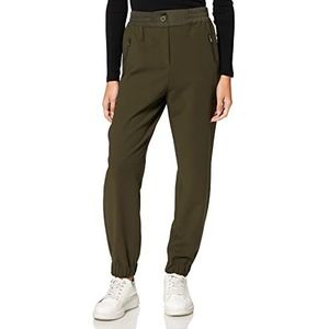 IPEKYOL Joggingbroek voor dames met enkellengte, kaki, S