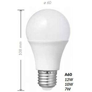 LED-lamp GLS A60 E27 10 W 810lm 3000 K LUMAX