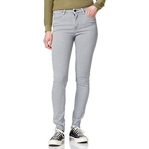 Lee Scarlett High Jeans, voor dames, lichtgrijs, 28 W/33 L