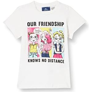 Chicco T-shirt met korte mouwen, wit, normaal voor meisjes en meisjes, Wit