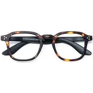 Gian Marco Venturi Modena leesbril, schildpadzwart, standaard uniseks