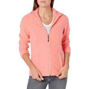 Amazon Essentials Dames Classic-Fit Full-Zip Polar Soft Fleece Jacket (verkrijgbaar in grote maten), koraalroze, Medium