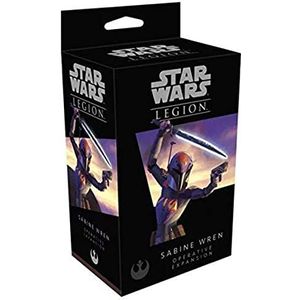 Atomic Mass Games, Star Wars Legion: Rebel Expansions: Sabine Wren Operative, Unit Expansion, Miniatures Game, Ages 14+, 2 Players, 90 Minutes Playing Time