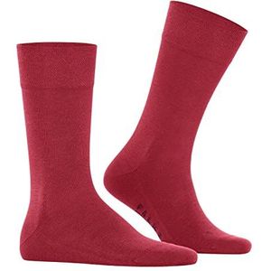 FALKE Heren Sokken Sensitive New York M SO Lyocell Met comfort tailleband 1 Paar, Rood (Scarlet 8228) nieuw - milieuvriendelijk, 39-42