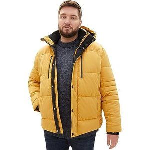 TOM TAILOR Heren 1039930 Plussize jas, 10533-Golden Fall, 5XL, 10533 - Gouden Hoes, 5XL