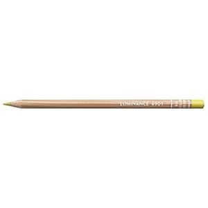 Caran d'Ache Luminance Colour Potlood Artist kleurpotloden potlood / 3 stuks/Pack - Kleur: 015 Olive Yellow (6901.015)